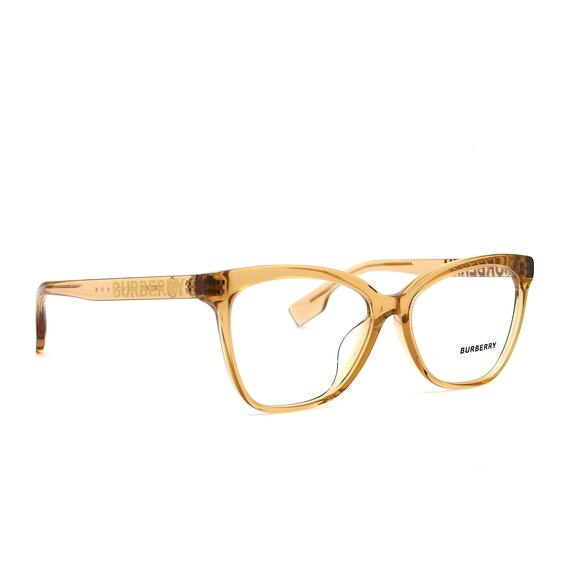 BURBERRY BE2364F 3779 BROWN CRYSTAL AUTHENTIC EYEGLASSES FRAME - Picture 3 of 11